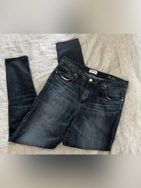 Big Star Ella HighRise Skinny Jeans in Dark Indigo